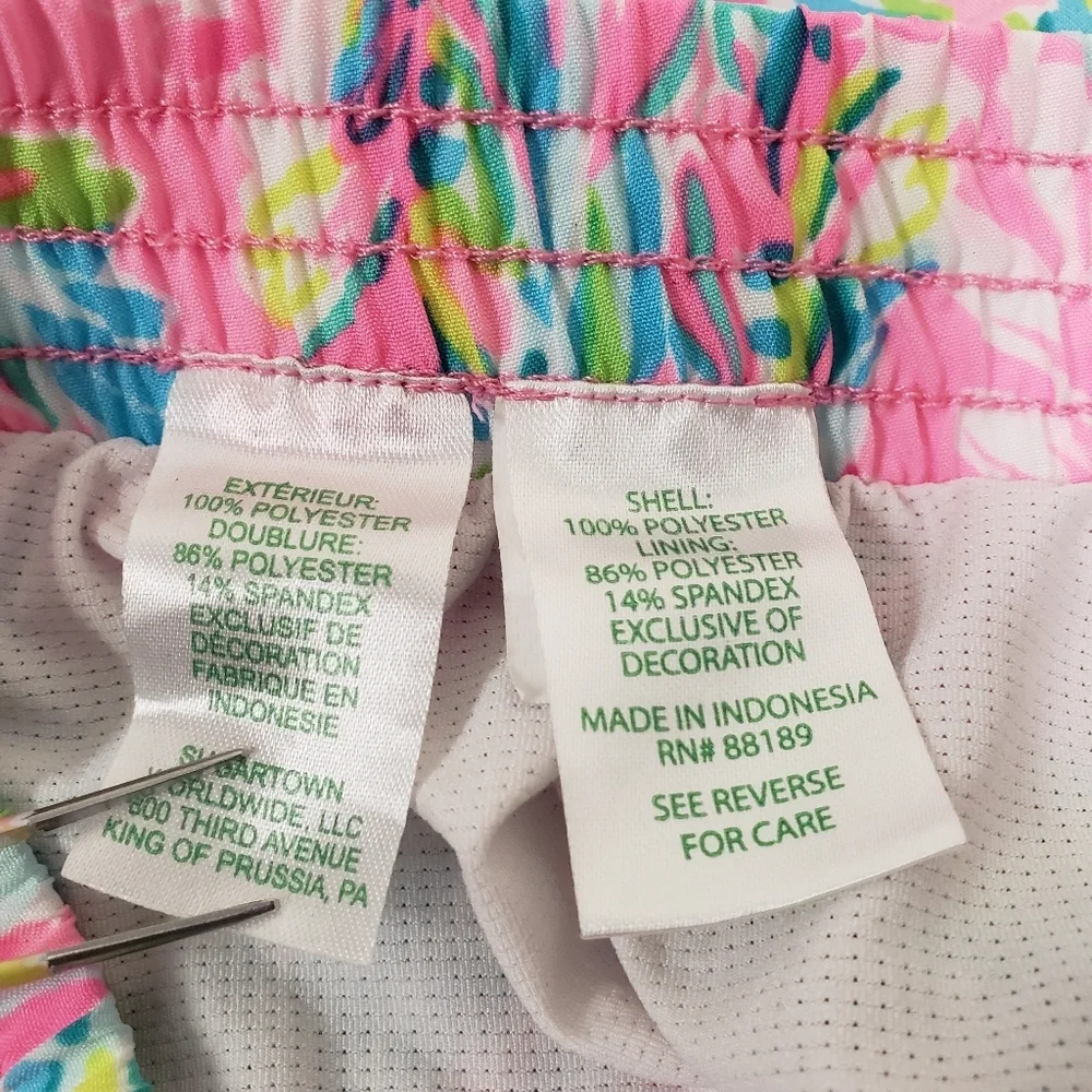 Lilly Pulitzer Womens Luxletic Shorts Size Small - Picture 4 of 7